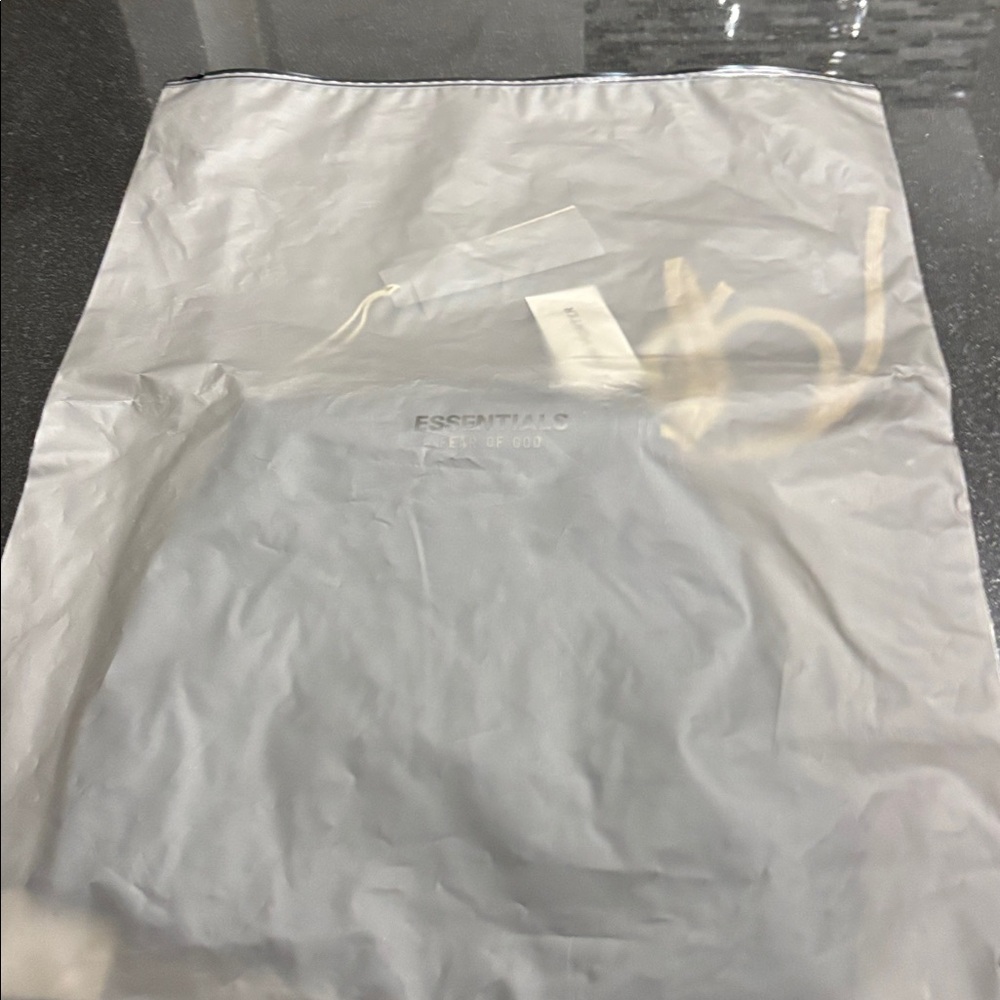 Essentials White Storage Bag